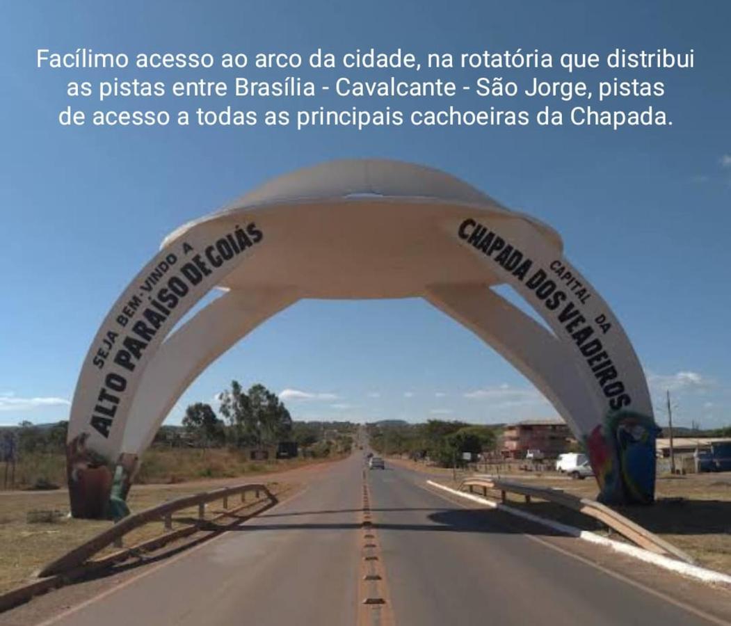 Free Soul House - Localizacao Ideal No Centrinho Alto Paraiso de Goias Exterior photo